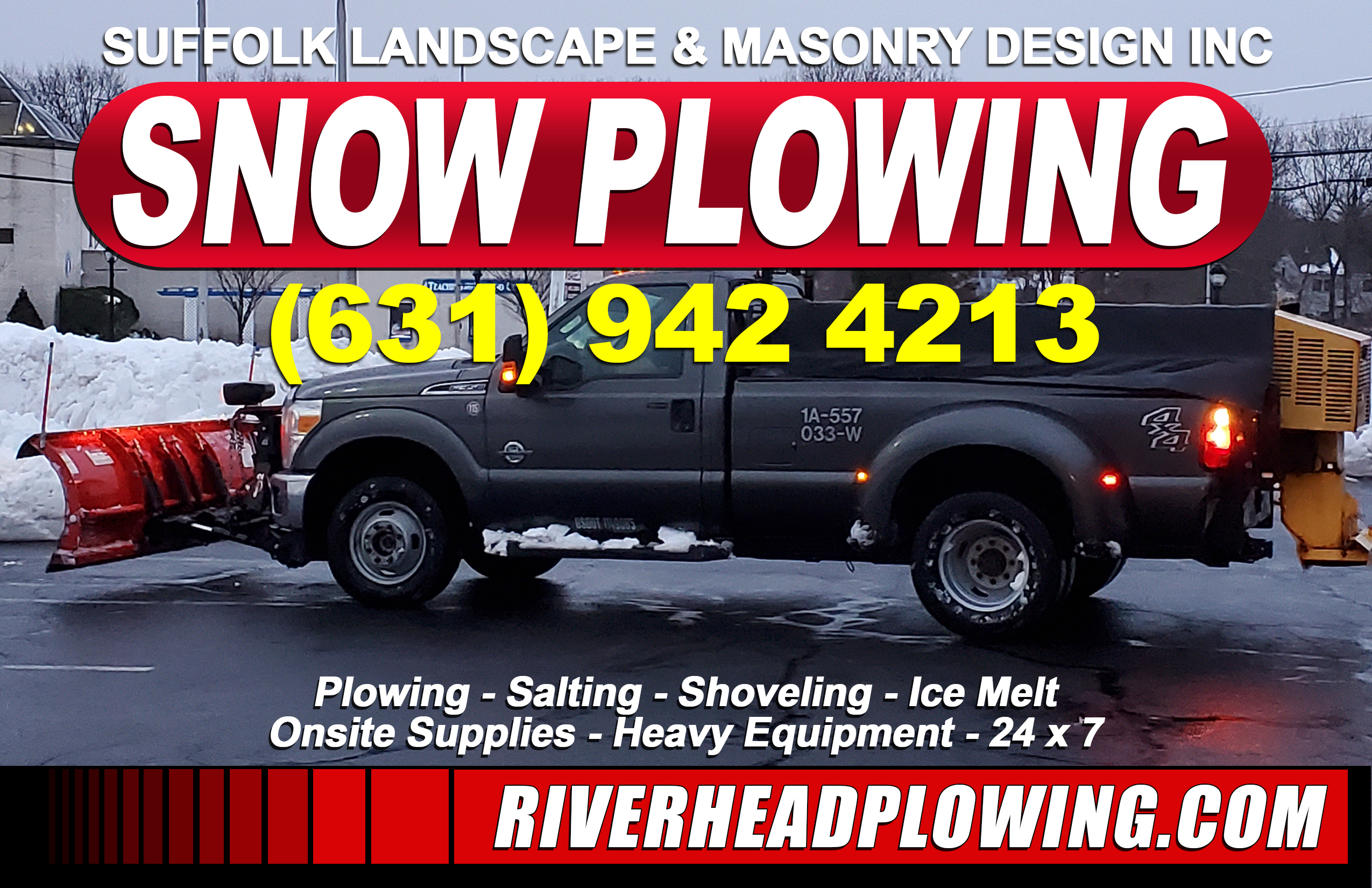 Riverhead Snow Plowing East End Long Island Snow Plowing